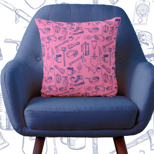 Coussin Motif du camping