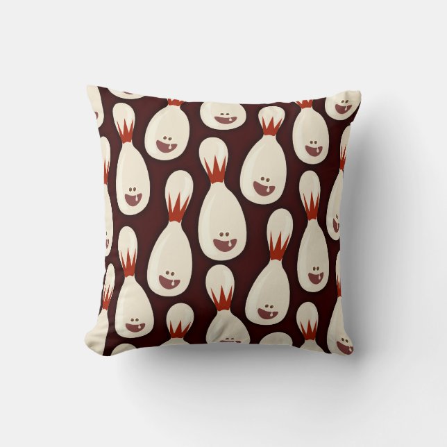 Coussin Motif du Cool du temps de Bowling Little Pinhead F (Recto)