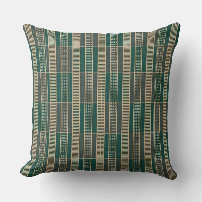 Coussin Motif du Mali africain (Recto)