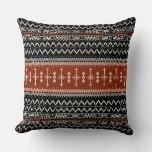 Coussin Motif du Wolf africain
