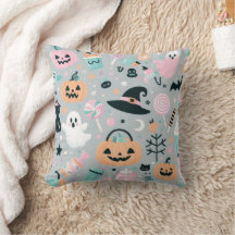 Motif Éffrayant Pastel Halloween