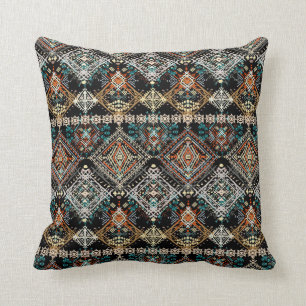 Coussin Motif ethnique sans couture. Ornement ethnique. Tr