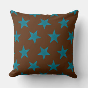 Coussin Motif Étoiles Dorées 16