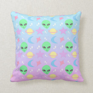 Coussin Motif étranger en pastel