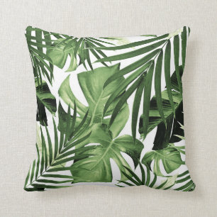 Coussin Motif Feuille de la jungle tropicale #12