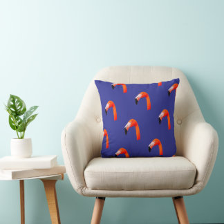 Coussin Motif flamant rose