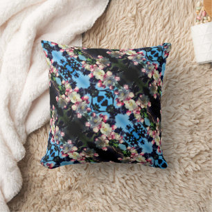Coussin Motif Fleur Fleur Fleur Fleur de Crabelle de Print