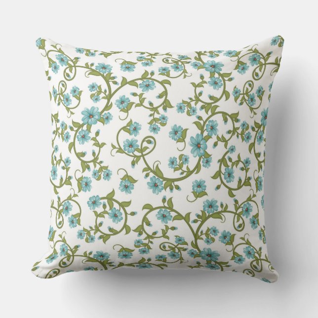 Coussin Motif floral (Recto)