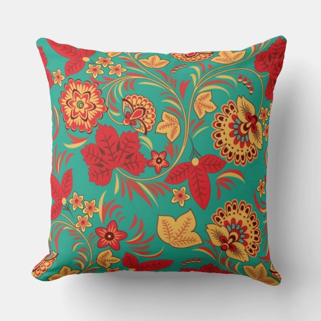 Coussin Motif floral 2 (Recto)