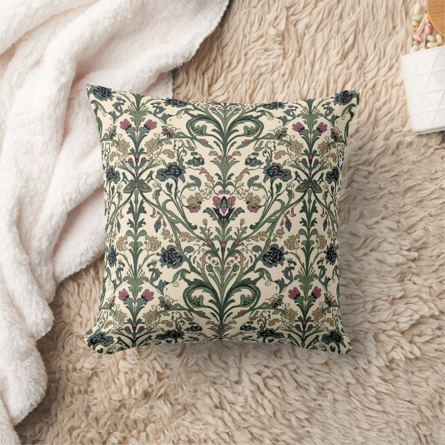 Coussin Motif floral Art Nouveau de William Morris Compton (Couverture)