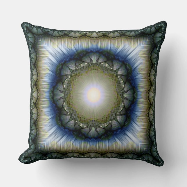 Coussin Motif floral brillant (Recto)