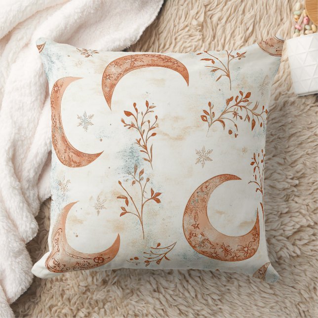 Coussin Motif floral céleste (5) (Couverture)