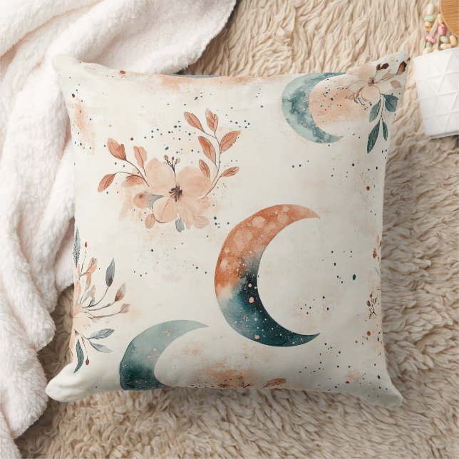 Coussin Motif floral céleste (7) (Couverture)