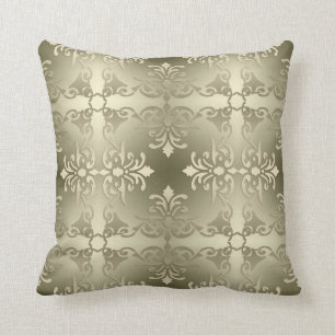 Coussin Motif floral de style victorien rétro