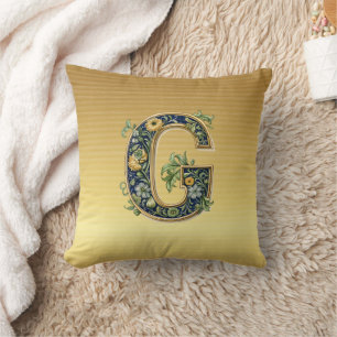 Coussin Motif floral G, généré par l'IA,