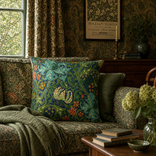 Coussin Motif floral Golden Lily de William Morris