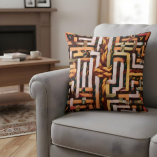 Coussin Motif folklorique