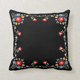 Coussin Motif folklorique de costume de Bunad de Norvégien