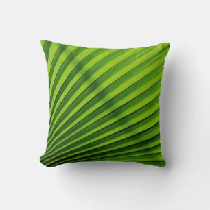 Coussin Motif géant de feuille de palmier