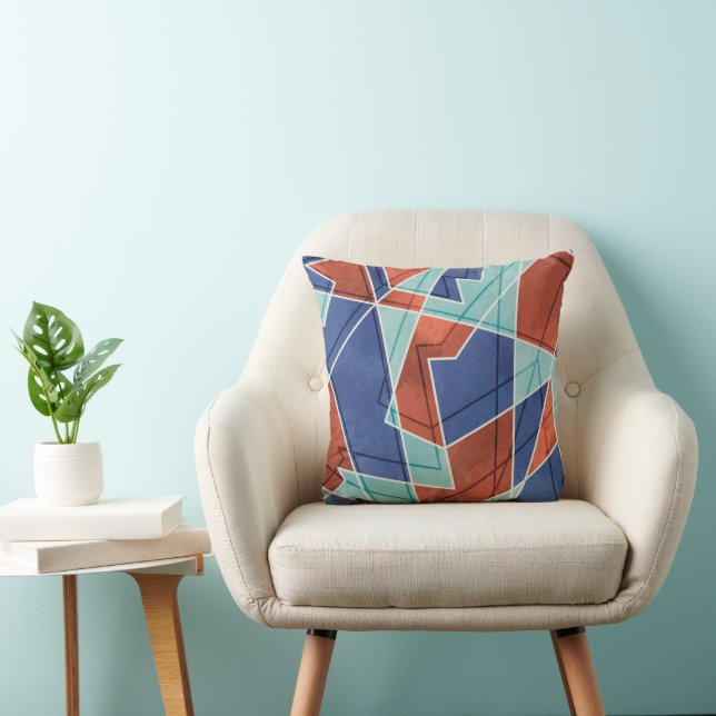 Coussin Motif géométrique (Chaise)