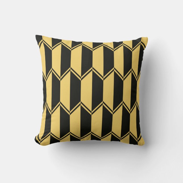 Coussin Motif géométrique Abstrait  (Recto)