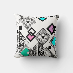 Coussin motif géométrique Abstrait