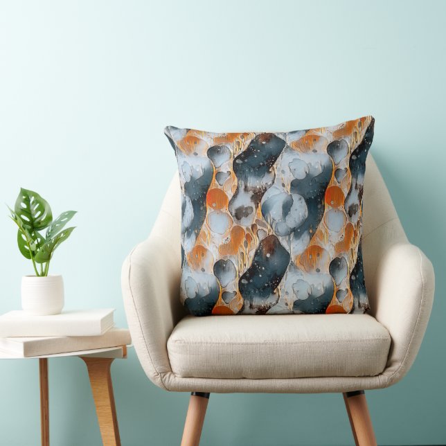 Coussin Motif géométrique abstrait moderne 52 (Chaise)