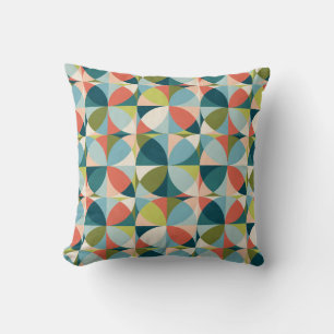Coussin Motif géométrique Abstrait sans couture au milieu