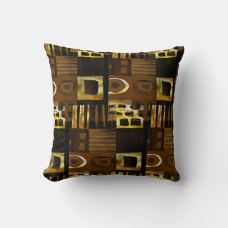 Coussin Motif géométrique afrocentrique • Contemporain