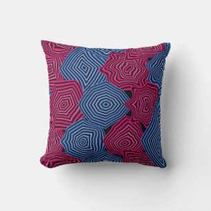 Coussin Motif géométrique Art Nouveau