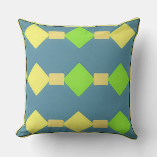 Coussin Motif Géométrique Coloré
