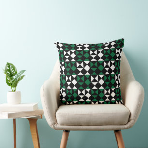 Coussin Motif géométrique contemporain élégant