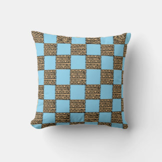 Coussin Motif géométrique damier moderne