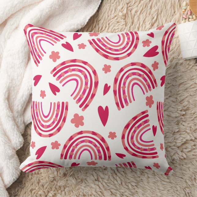 Coussin Motif géométrique d'arche Boho (Couverture)
