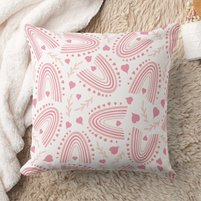 Coussin Motif géométrique d'arche Boho (Couverture)