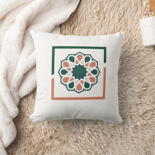 Coussin Motif géométrique de la décoration Ramadan (Couverture)