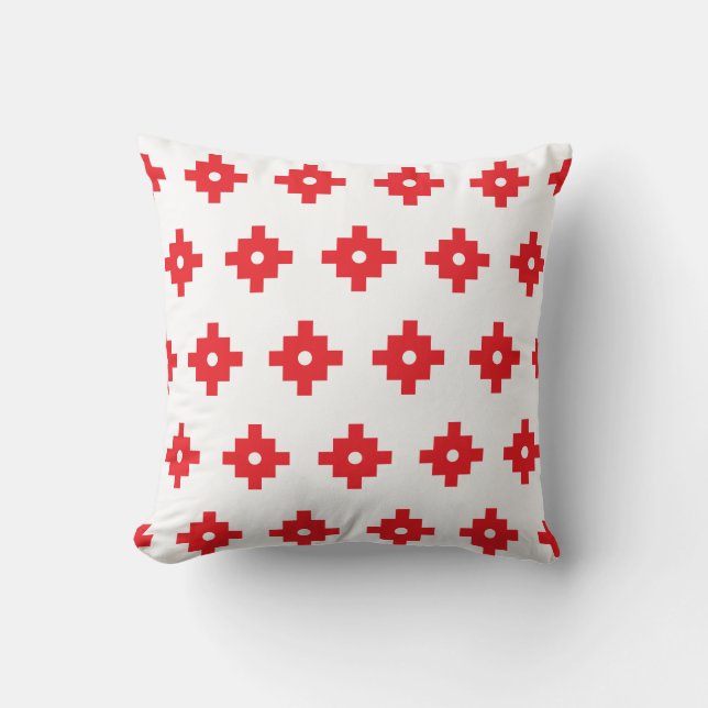 Coussin Motif géométrique Inka de Machu Picchu (Recto)