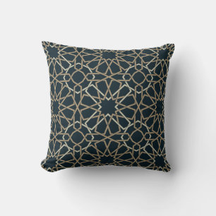 Coussin Motif géométrique islamique Abstrait