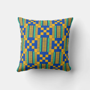 Coussin Motif géométrique Kente