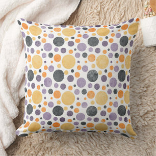 Coussin Motif géométrique rétro à pois sans couture