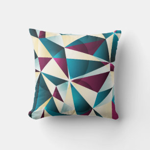 Coussin Motif géométrique sans couture. illustration vinta