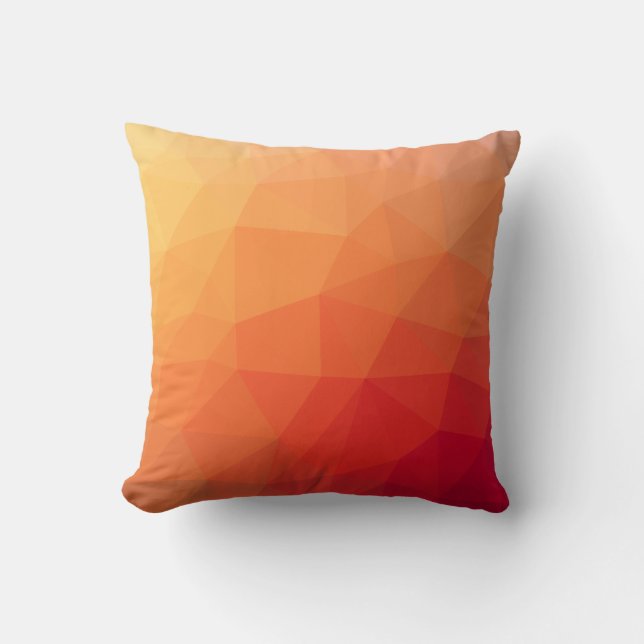 Coussin Motif géométrique triangle élégant (Recto)
