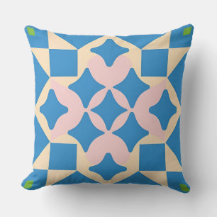 Coussin Motif géométrique vibrant
