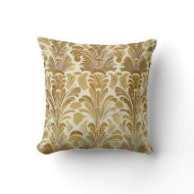 Coussin Motif Gold Art déco