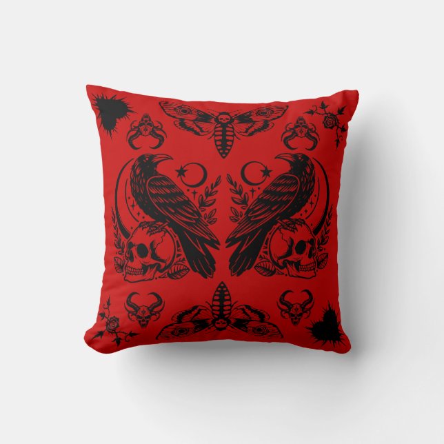 Coussin Motif gothique baroque (Recto)