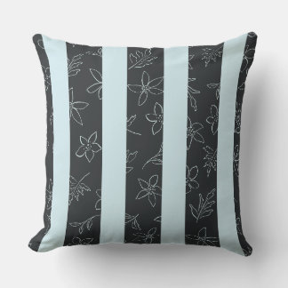 Coussin Motif graphique floral