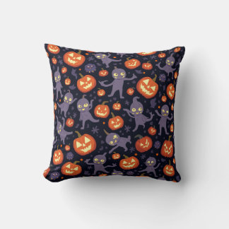 Coussin motif Halloween