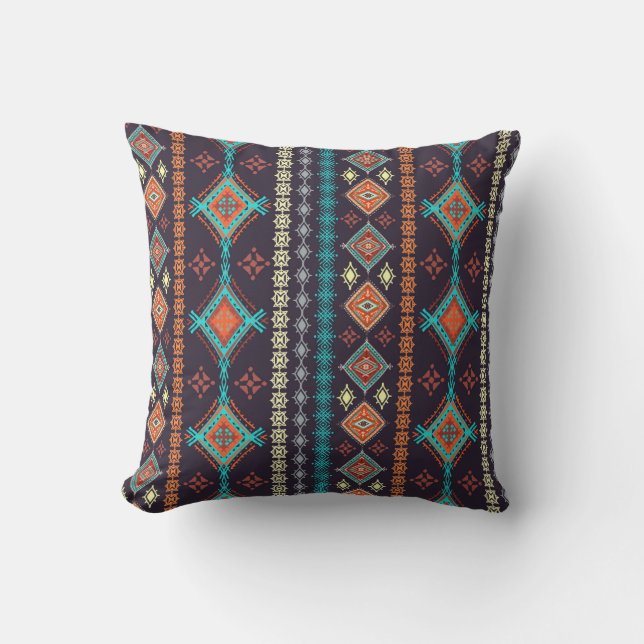 Coussin Motif homogène ethnique (Recto)