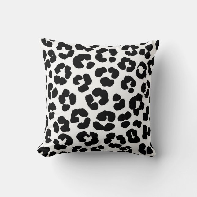 Coussin Motif imprimé animal (Recto)