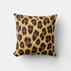 Coussin Motif imprimé guépard moderne – Impression animale